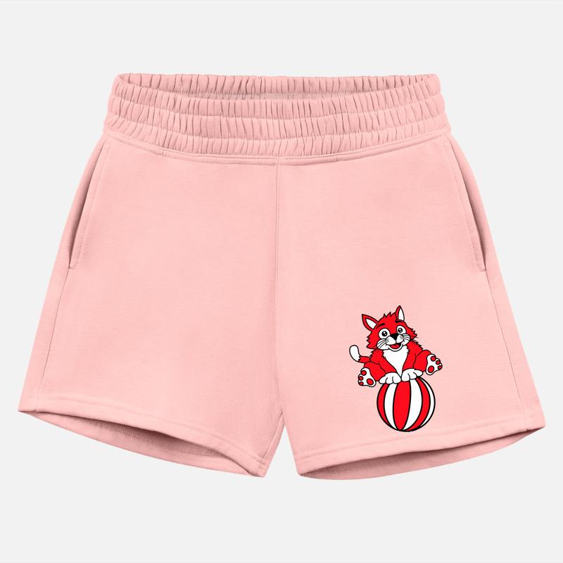 Circus Cat Balancing On Beach Ball Game Fun Play