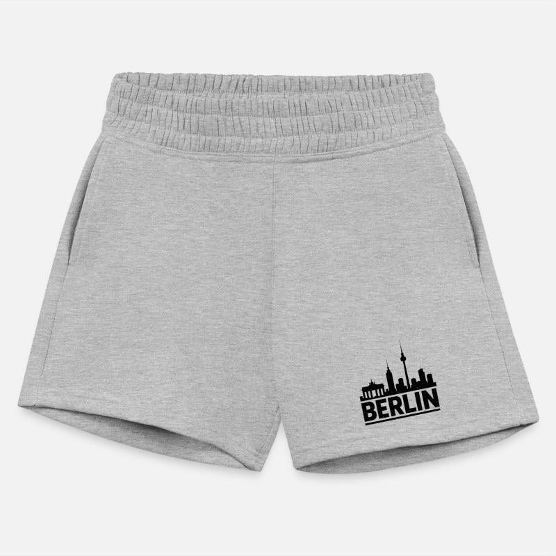 City Skyline with Berlin Typography