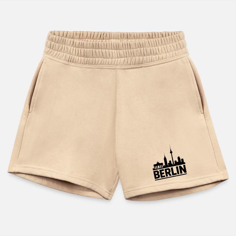 City Skyline with Berlin Typography