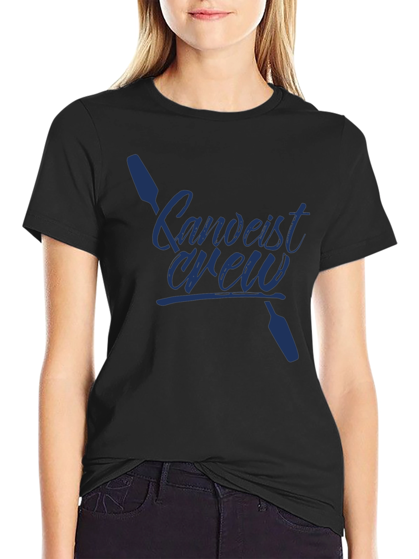 Canowist Crew Black T-Shirt