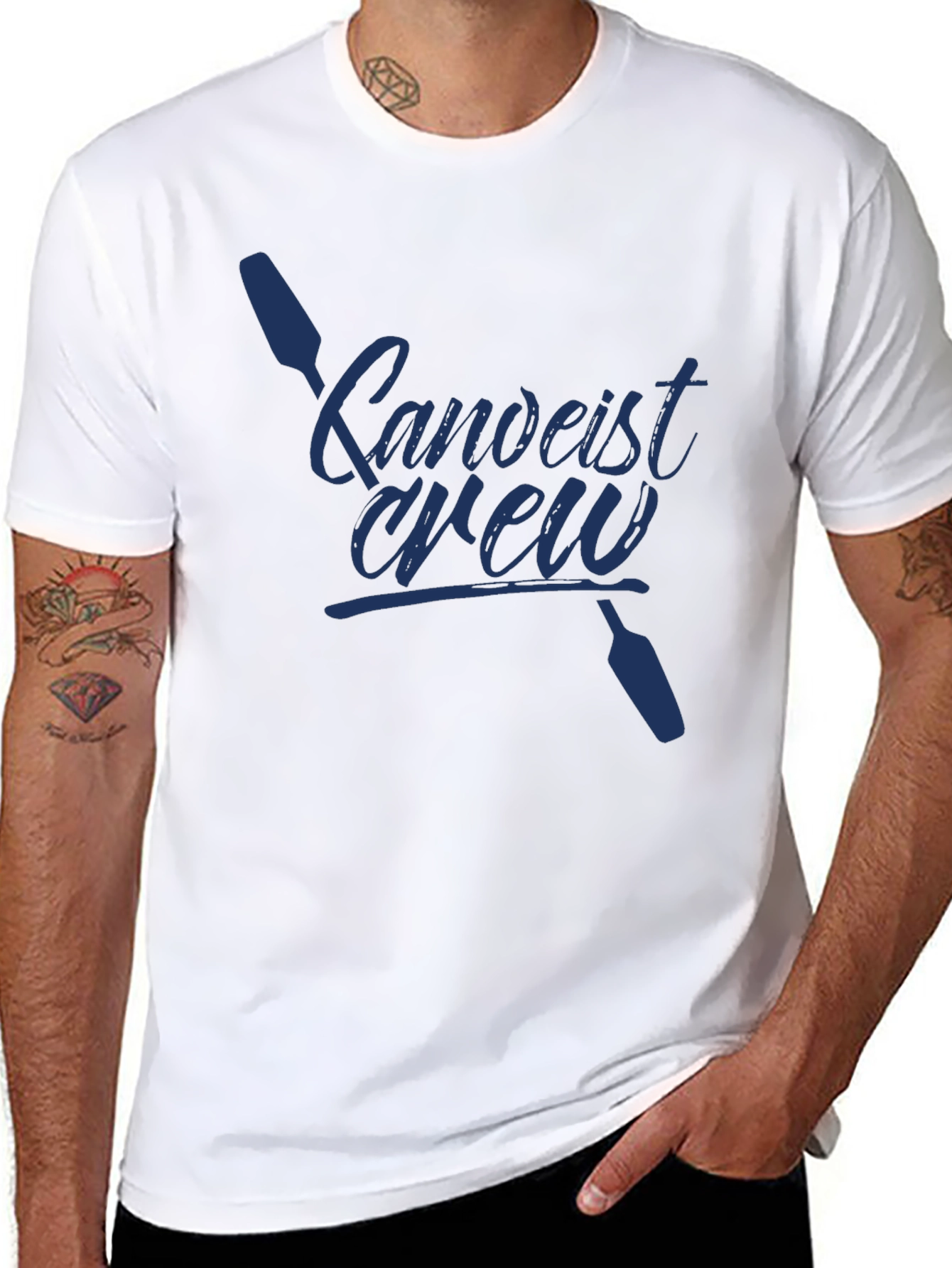 Canowist Crew Black T-Shirt