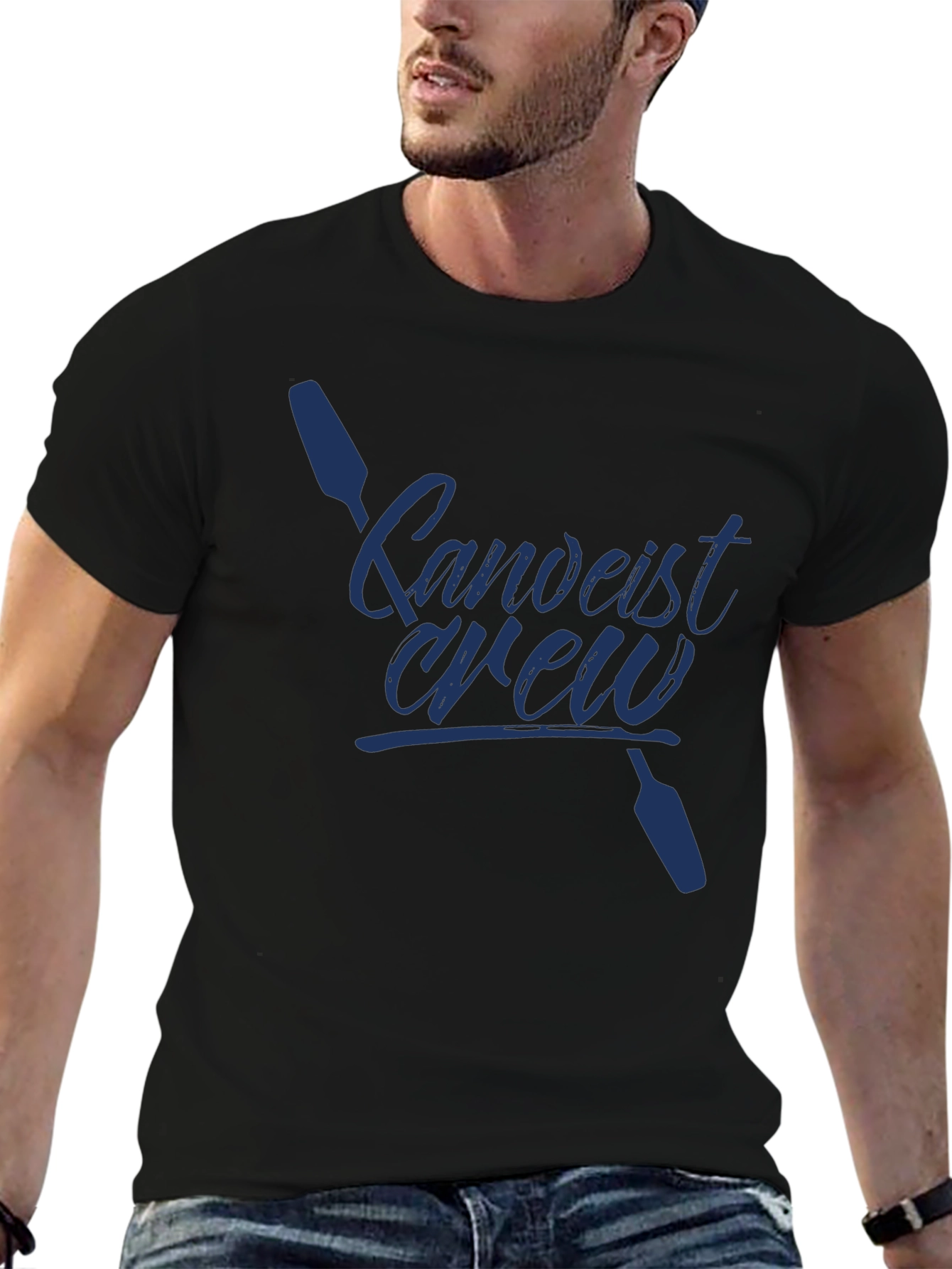 Canowist Crew Black T-Shirt