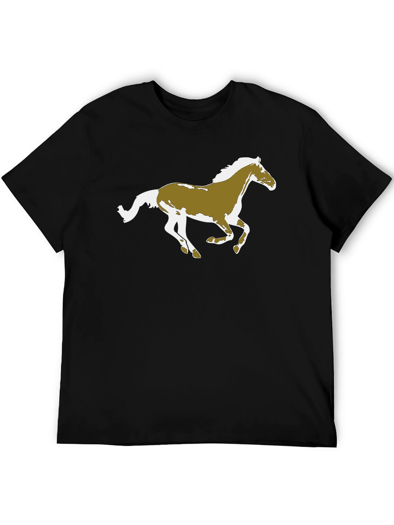Horse Graphic Black T-Shirt