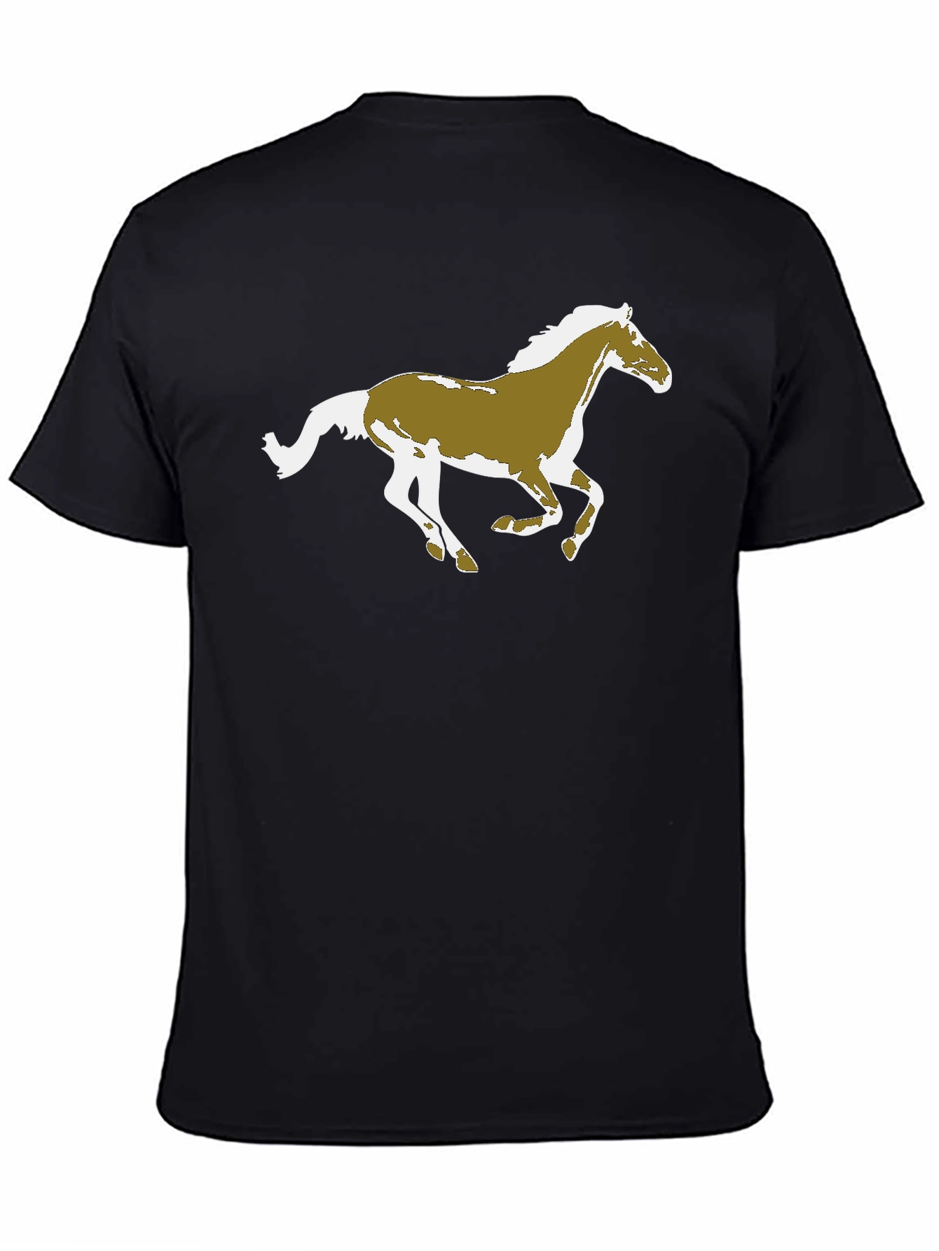 Horse Graphic Black T-Shirt