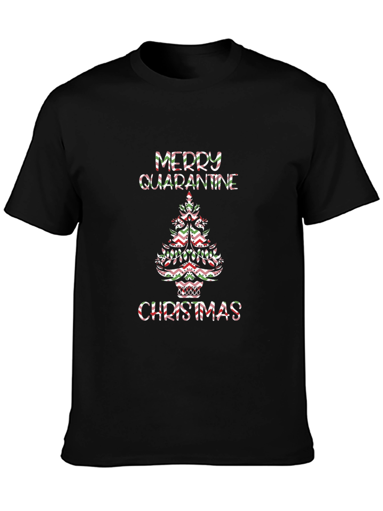 Merry Quarantine Christmas T-Shirt