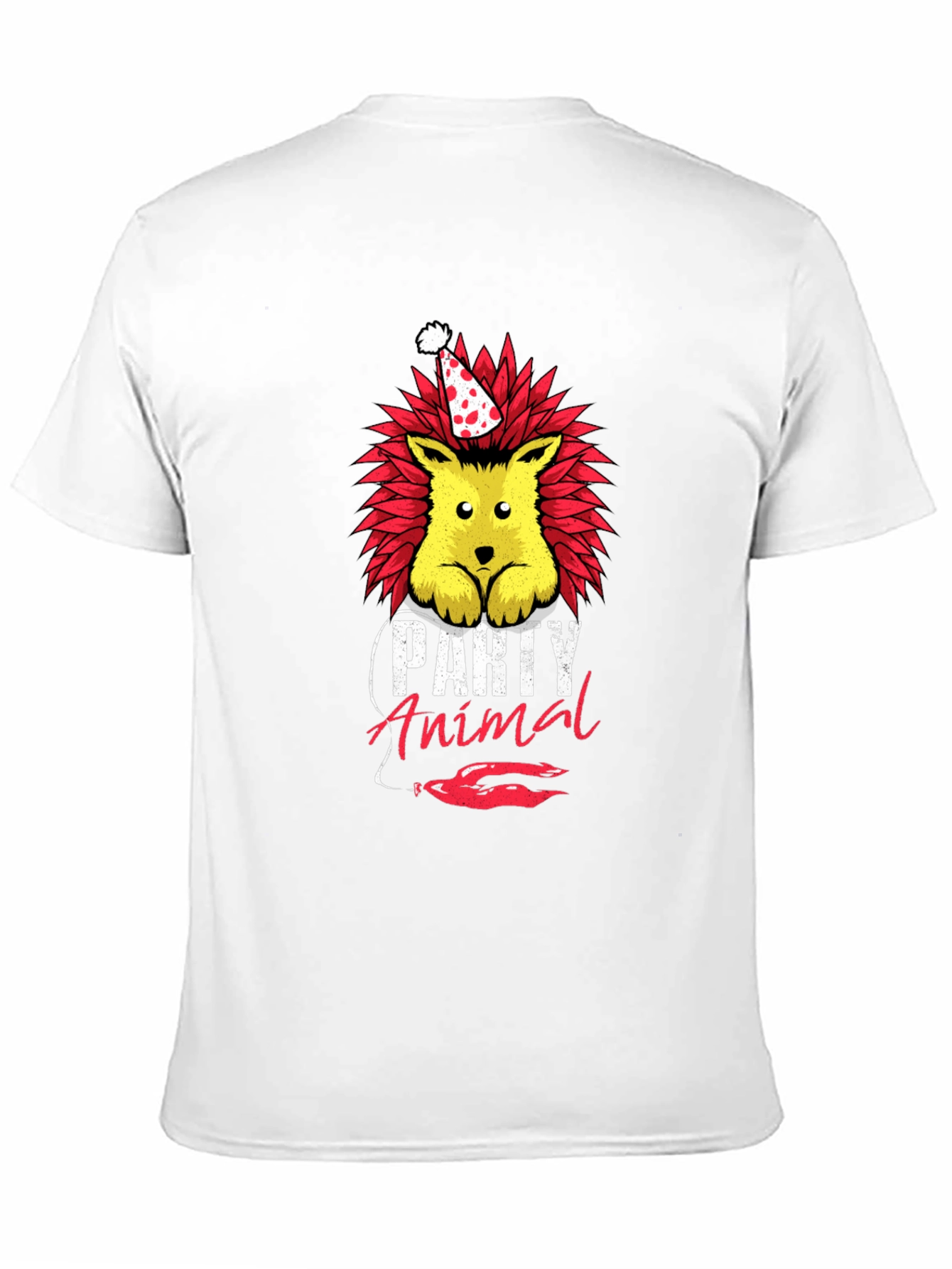 Party Animal Hedgehog Graphic Tee