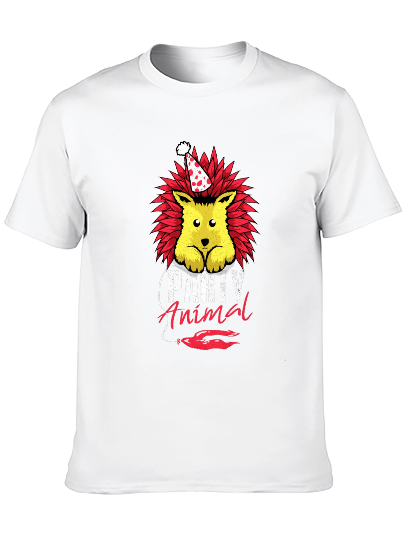 Party Animal Hedgehog Graphic Tee