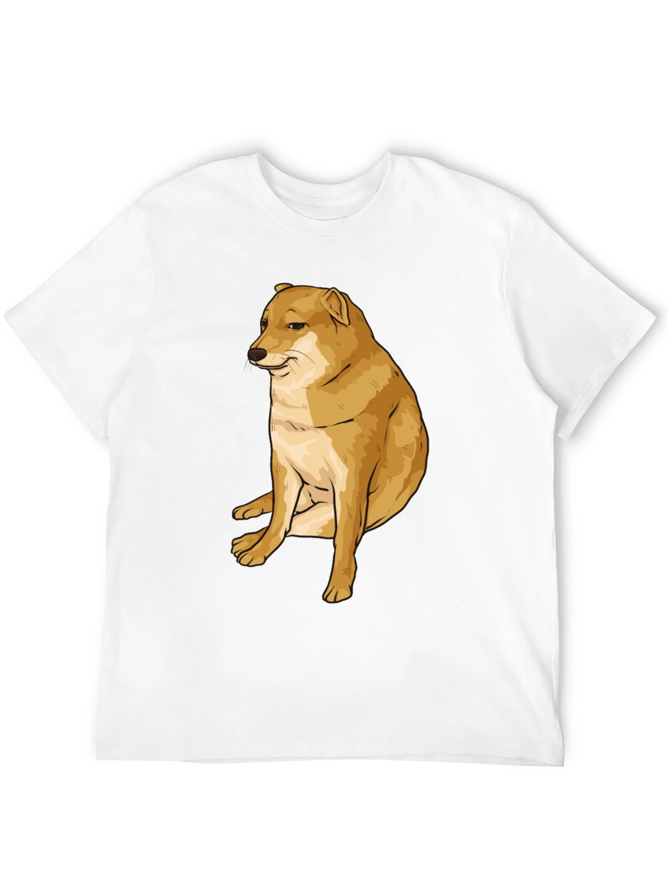 Doge Meme T-Shirt - Black Cotton Graphic Tee