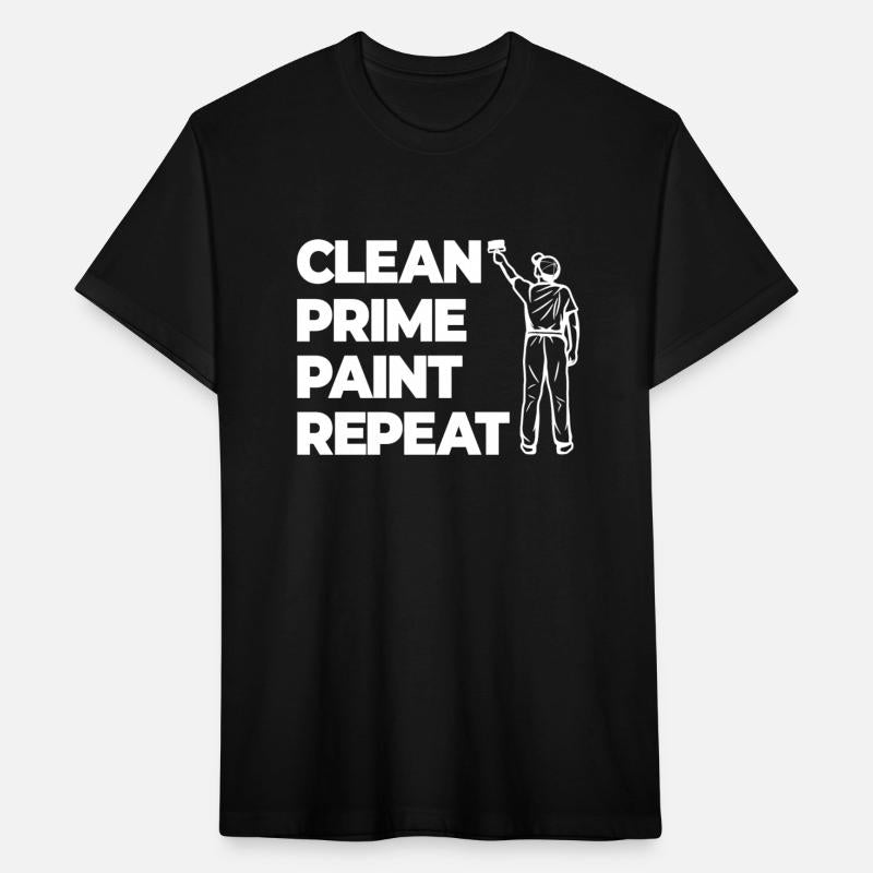 Clean Prime Paint Repeat