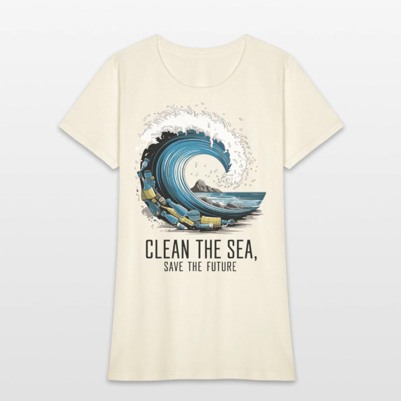 Clean the Sea Save the Future Ocean Art