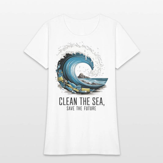 Clean the Sea Save the Future Ocean Art