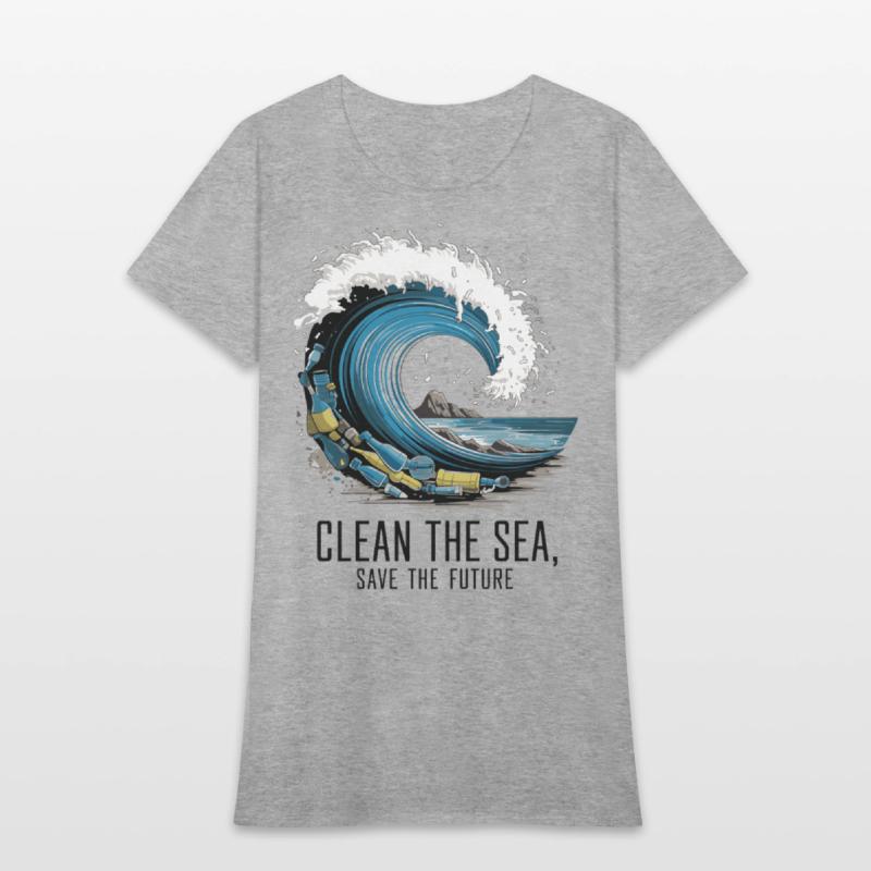 Clean the Sea Save the Future Ocean Art