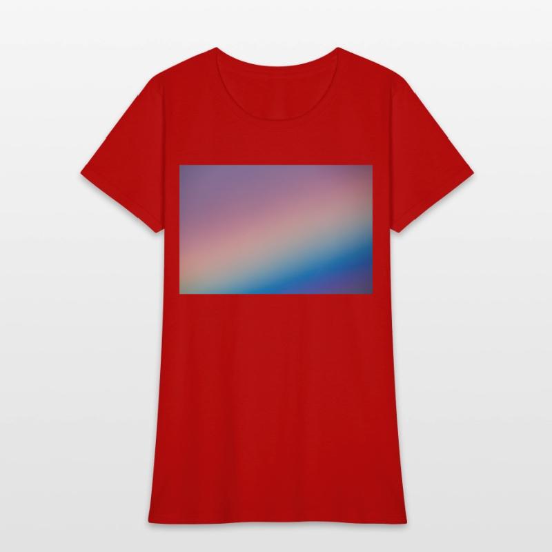 Closeup of a beautiful rainbow in the morning sky.