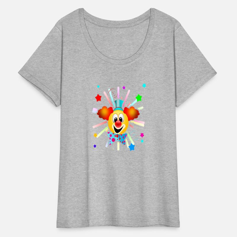 Clown Laughing Blue Partying Stars Bowtie