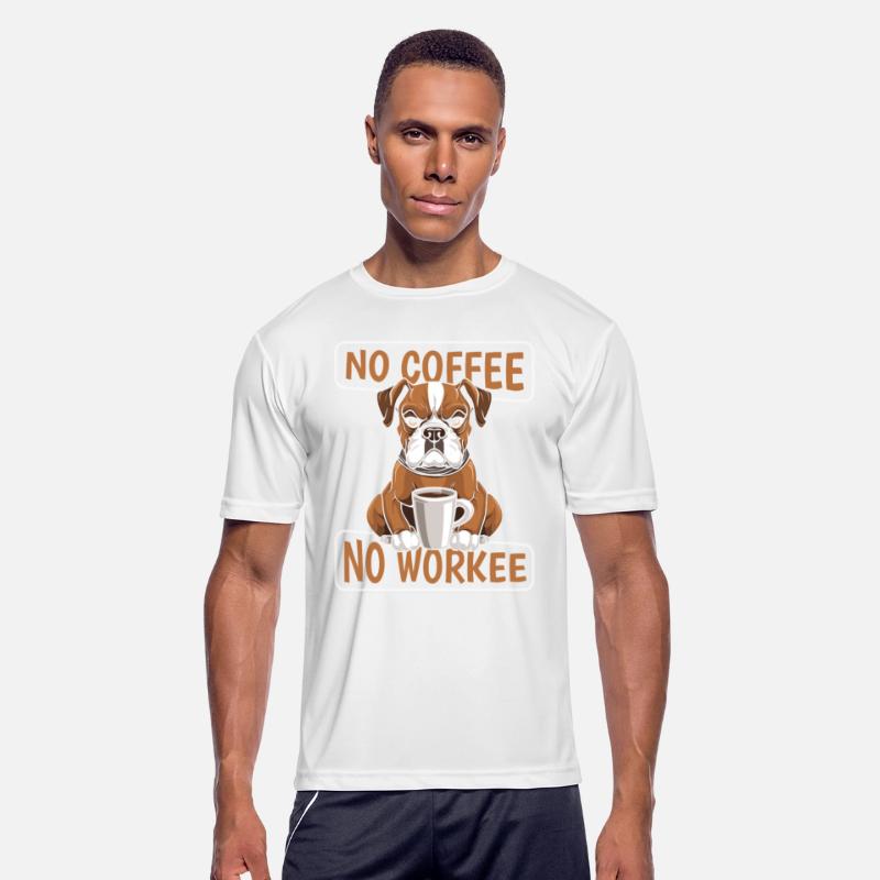 Coffee Boxer Dog No Coffee No Workee