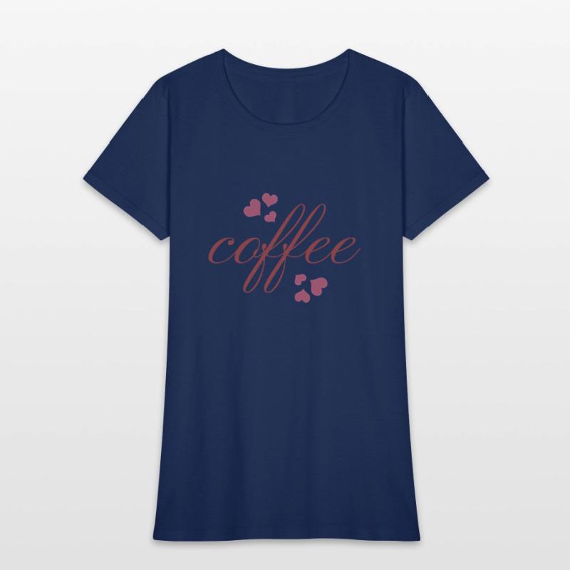 Coffee Love – Elegant Script with Hearts