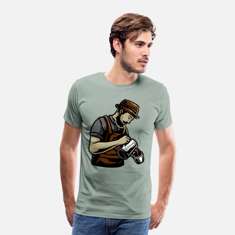 Coffee shop logo on transparent background PNG