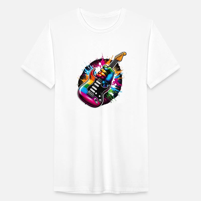 Color Burst Guitar – Fistful of Rock & Roll