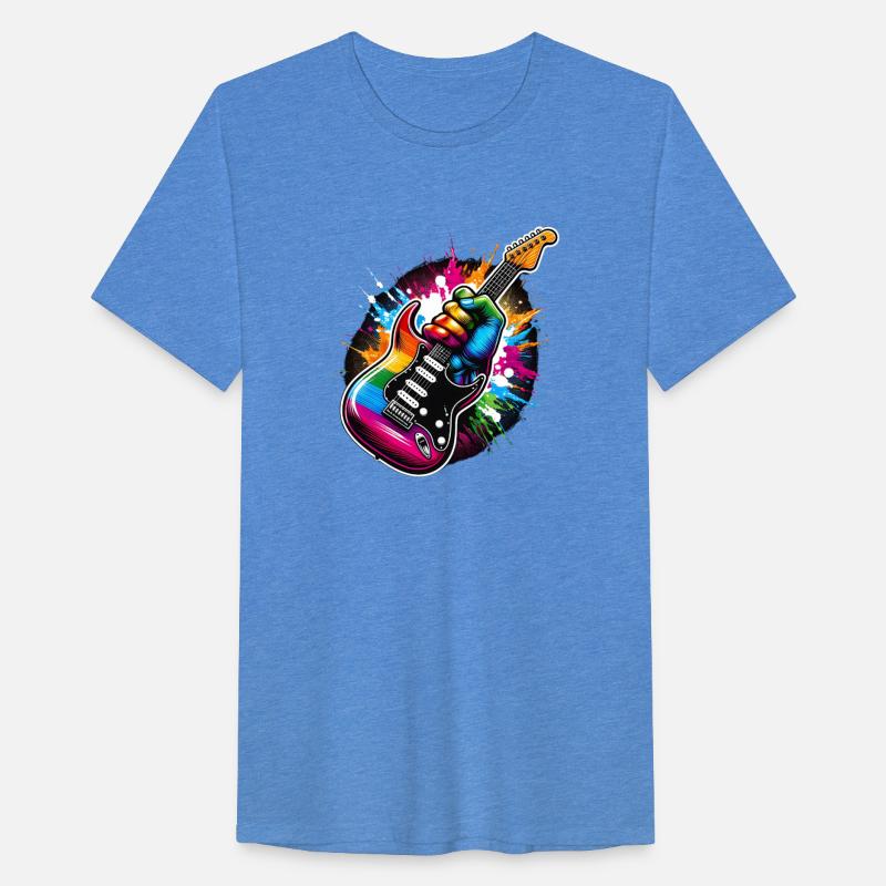 Color Burst Guitar – Fistful of Rock & Roll