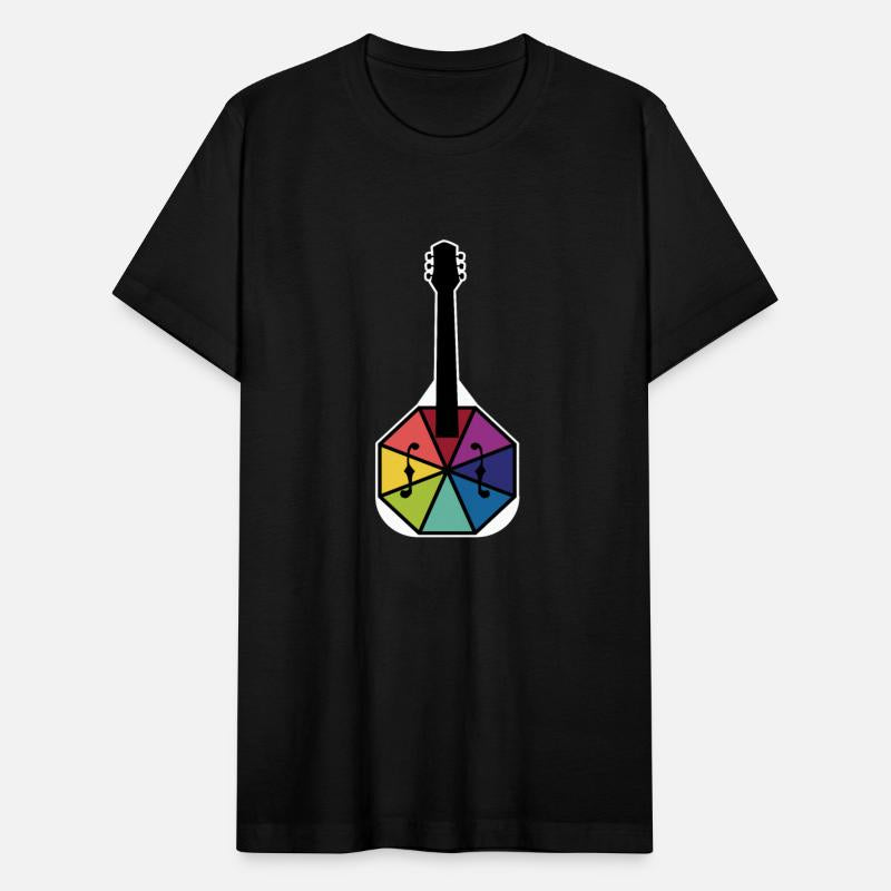 Colorful Mandolin Music Artist Gift