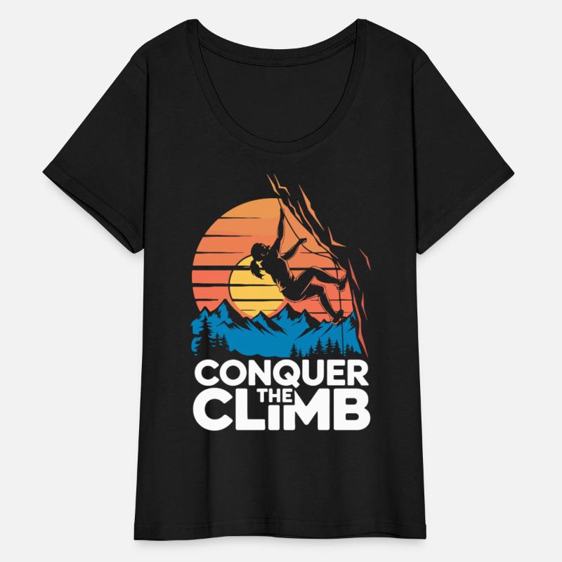 Conquer The Climb for a Climber and Rock Climber