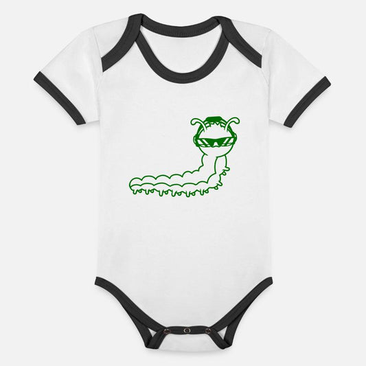 Cool DJ Caterpillar Comic Music Club Party Drawing