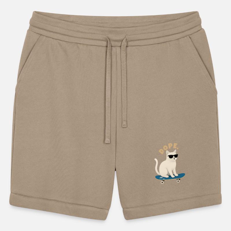 COOL DOPE CAT SKATEBOARD.