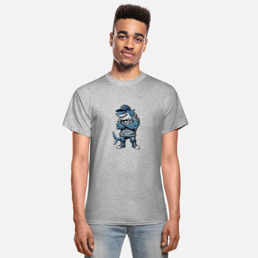 Cool Shark Graphic Unisex T-shirt Urban Shark King