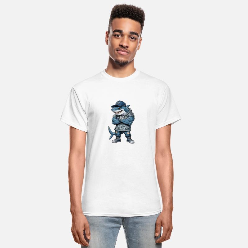 Cool Shark Graphic Unisex T-shirt Urban Shark King