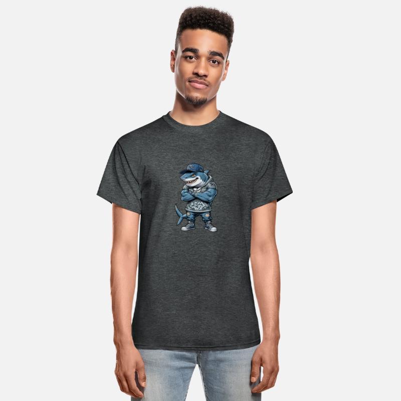 Cool Shark Graphic Unisex T-shirt Urban Shark King