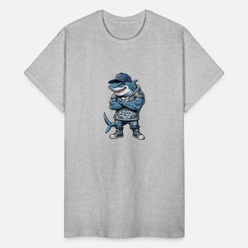 Cool Shark Graphic Unisex T-shirt Urban Shark King