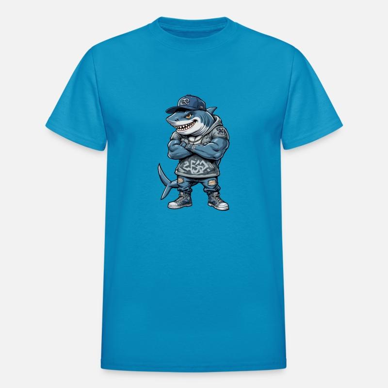 Cool Shark Graphic Unisex T-shirt Urban Shark King