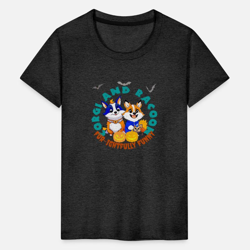 Corgi and Racoon Fur ightfully Funny