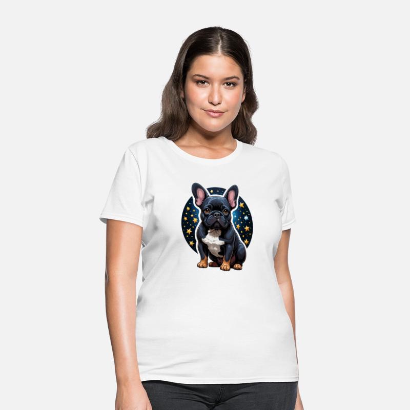 Cosmic Canine Companion - Starry French Bulldog