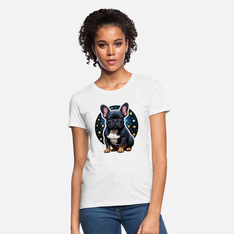 Cosmic Canine Companion - Starry French Bulldog