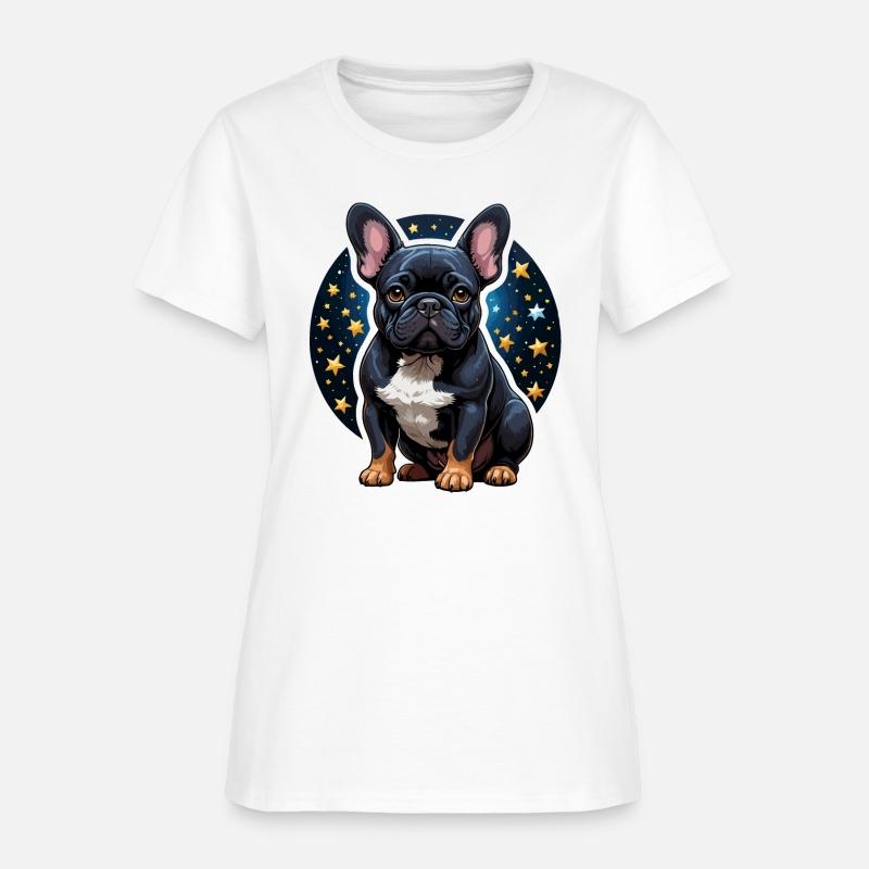 Cosmic Canine Companion - Starry French Bulldog