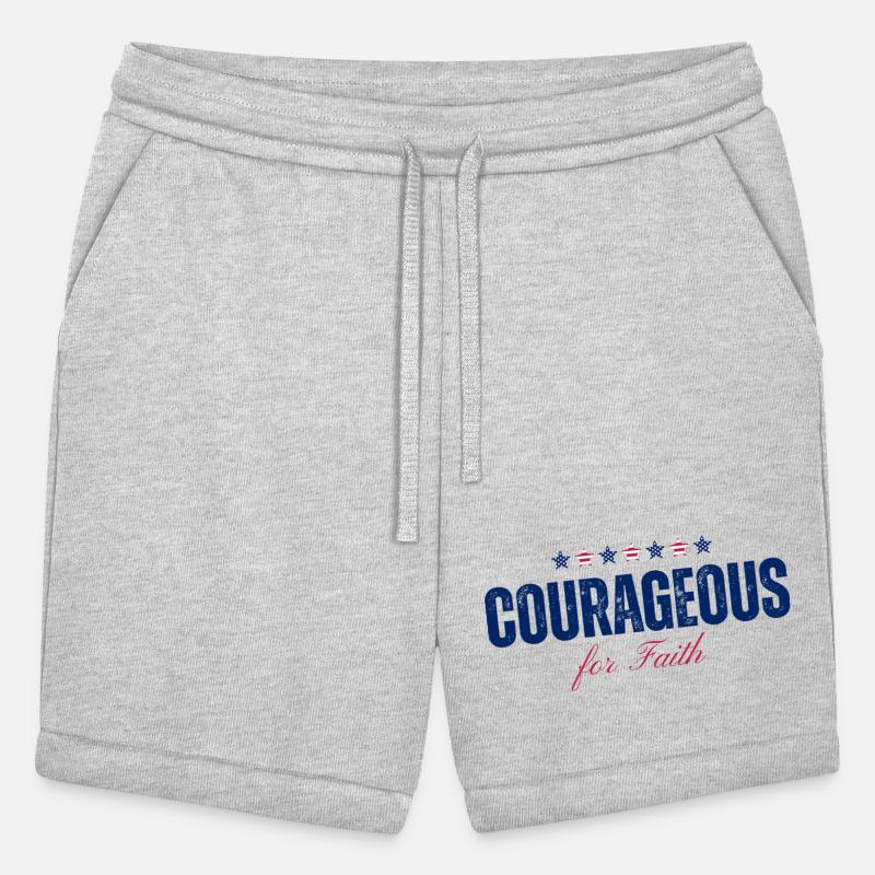 Courageous for Faith Patriotic Design