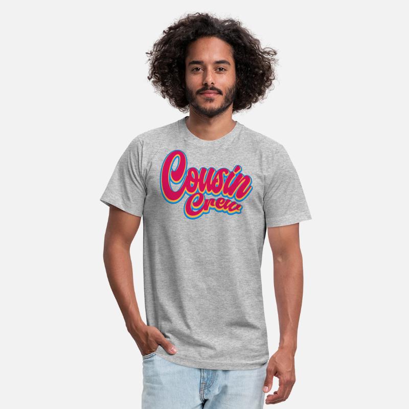 Cousin Family Matching Typography Colorful Retro