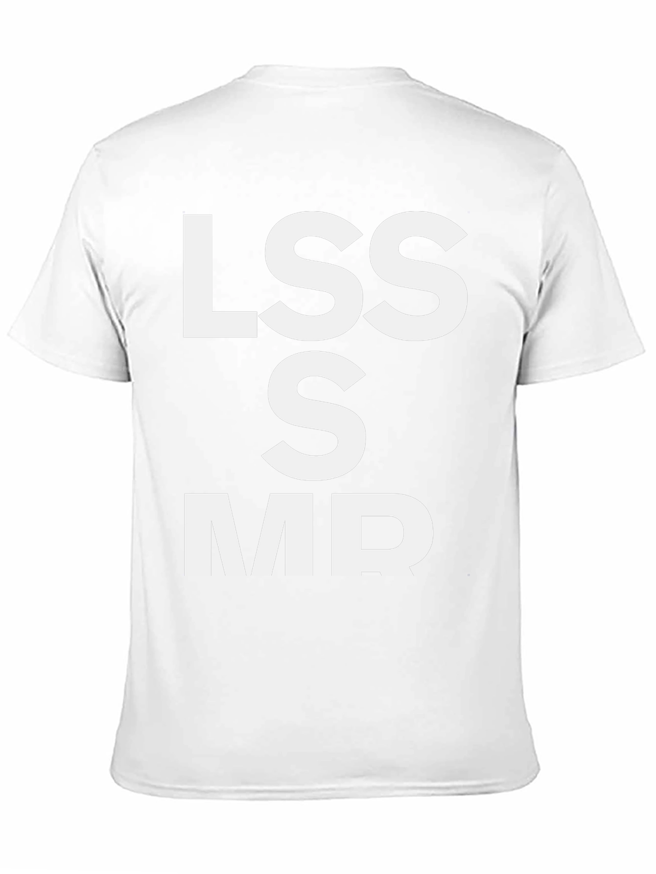 LSS S MR Graphic Tee - Black Cotton T-Shirt