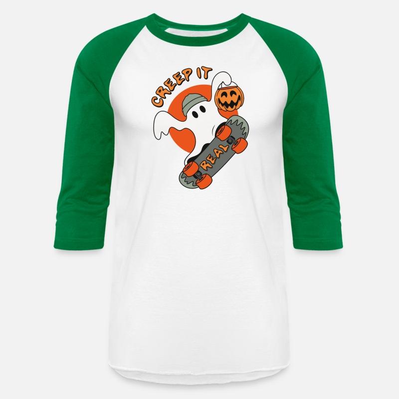 Creep It Real Halloween Skater Ghost Skating