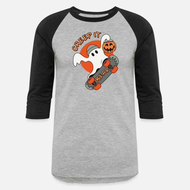 Creep It Real Halloween Skater Ghost Skating