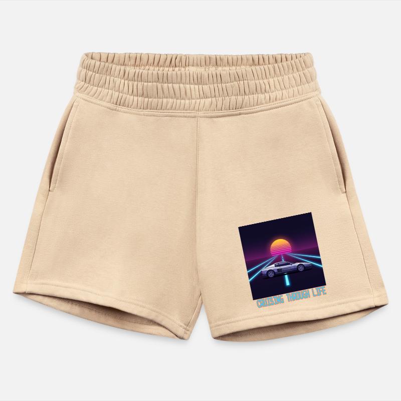 Cruising Through Life Retro Car & Sunset T-shirt