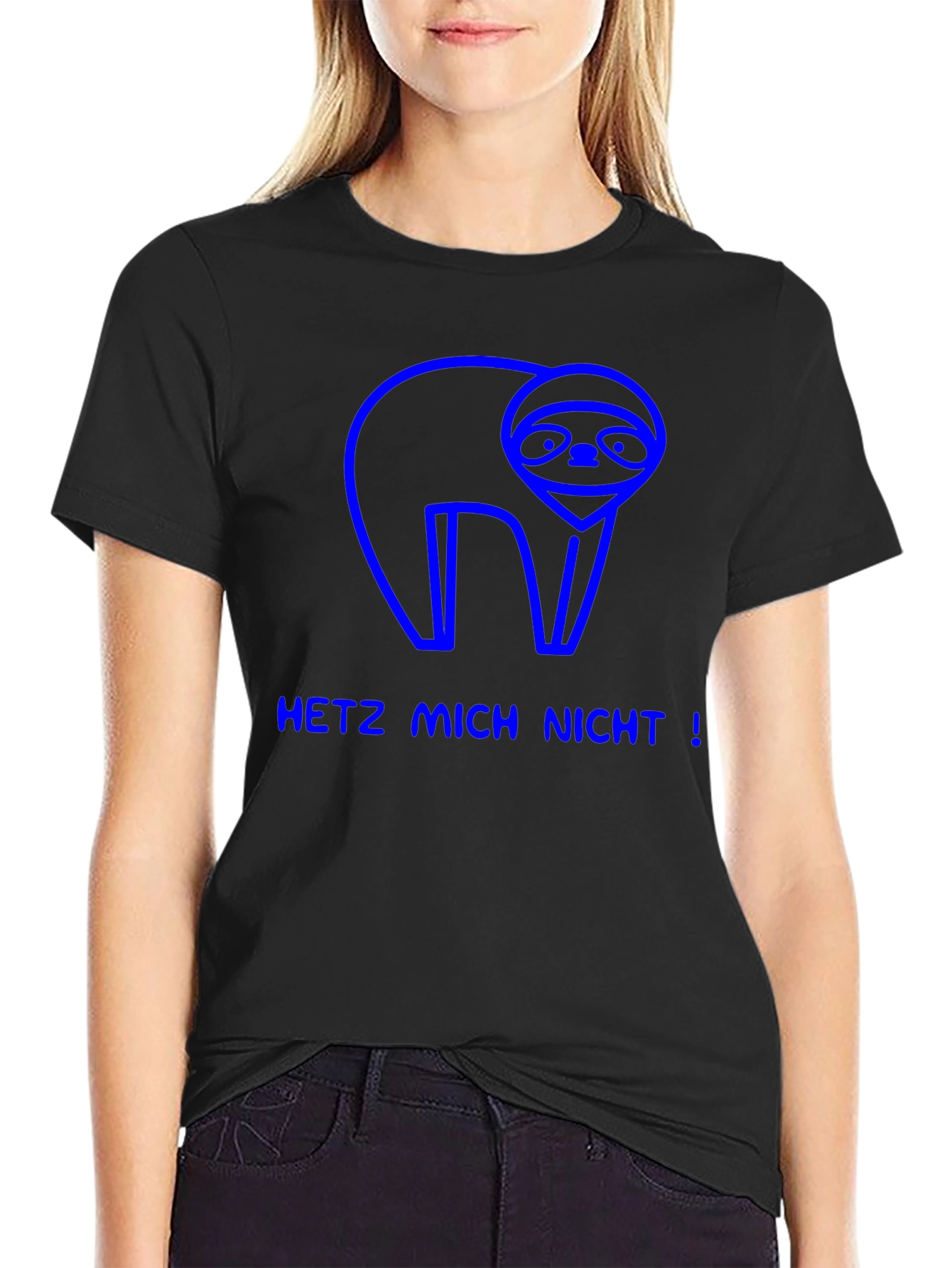 Sloth Graphic T-Shirt - Dont Rush Me!