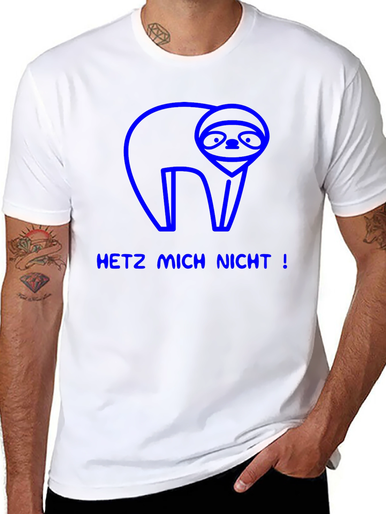 Sloth Graphic T-Shirt - Dont Rush Me!