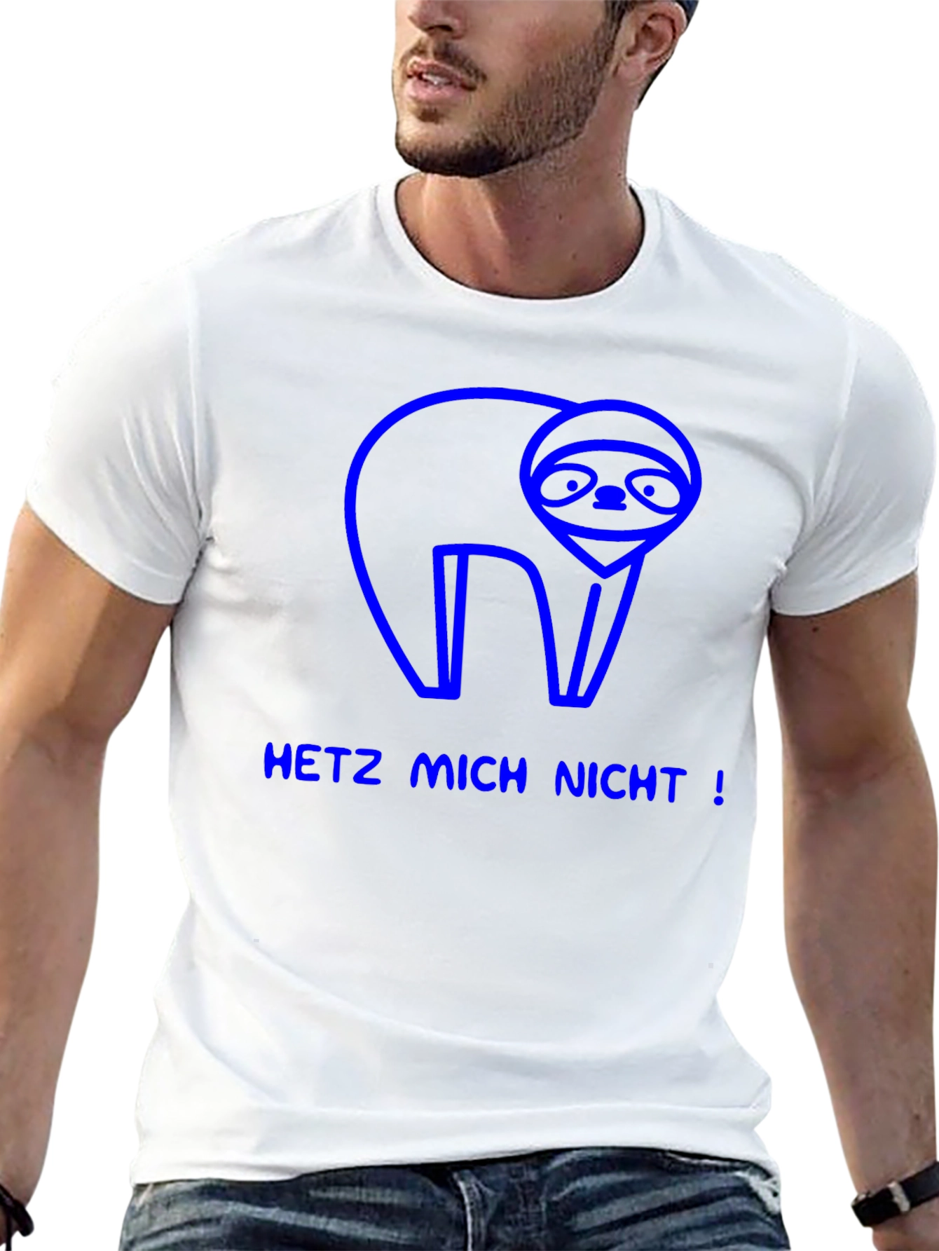 Sloth Graphic T-Shirt - Dont Rush Me!
