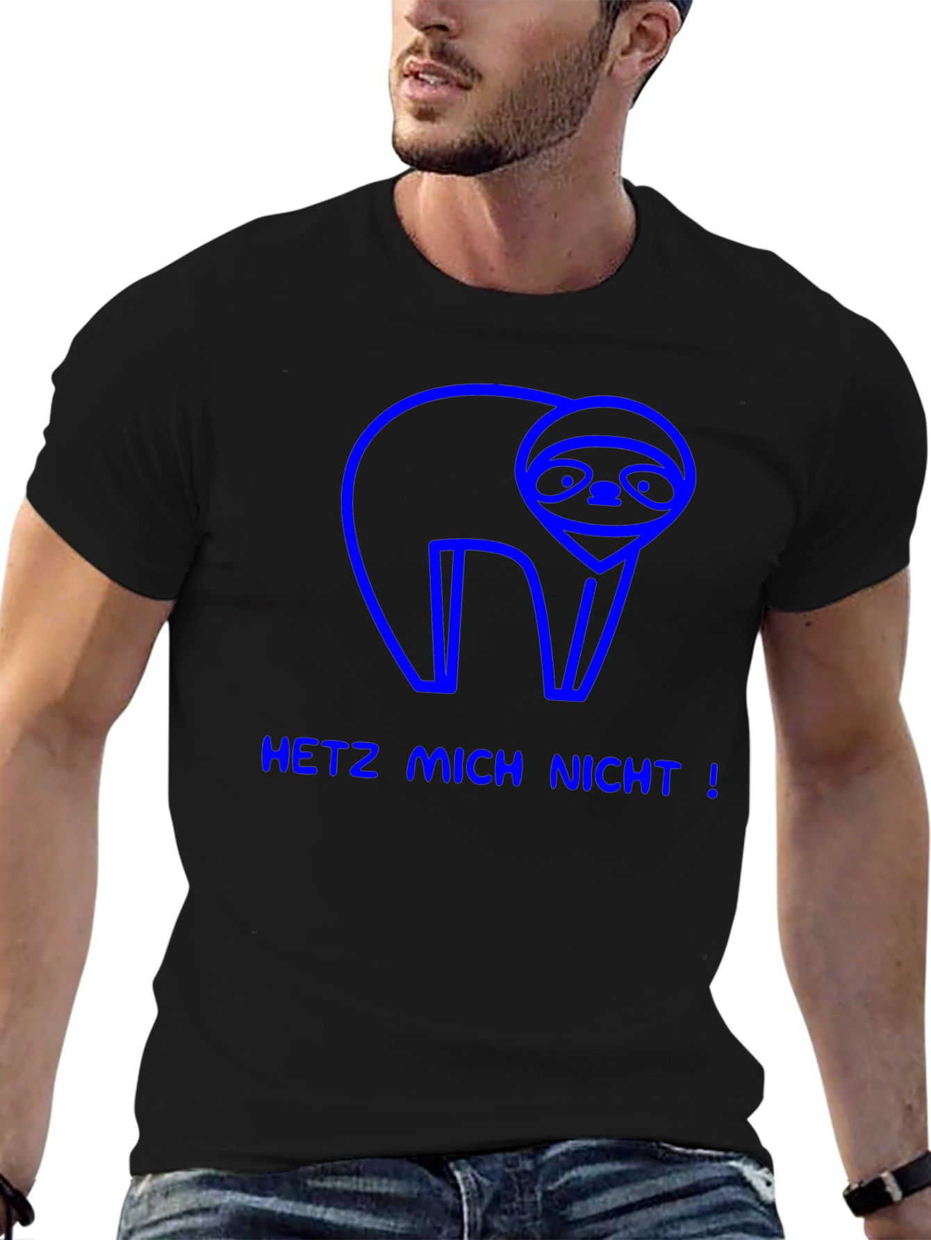 Sloth Graphic T-Shirt - Dont Rush Me!