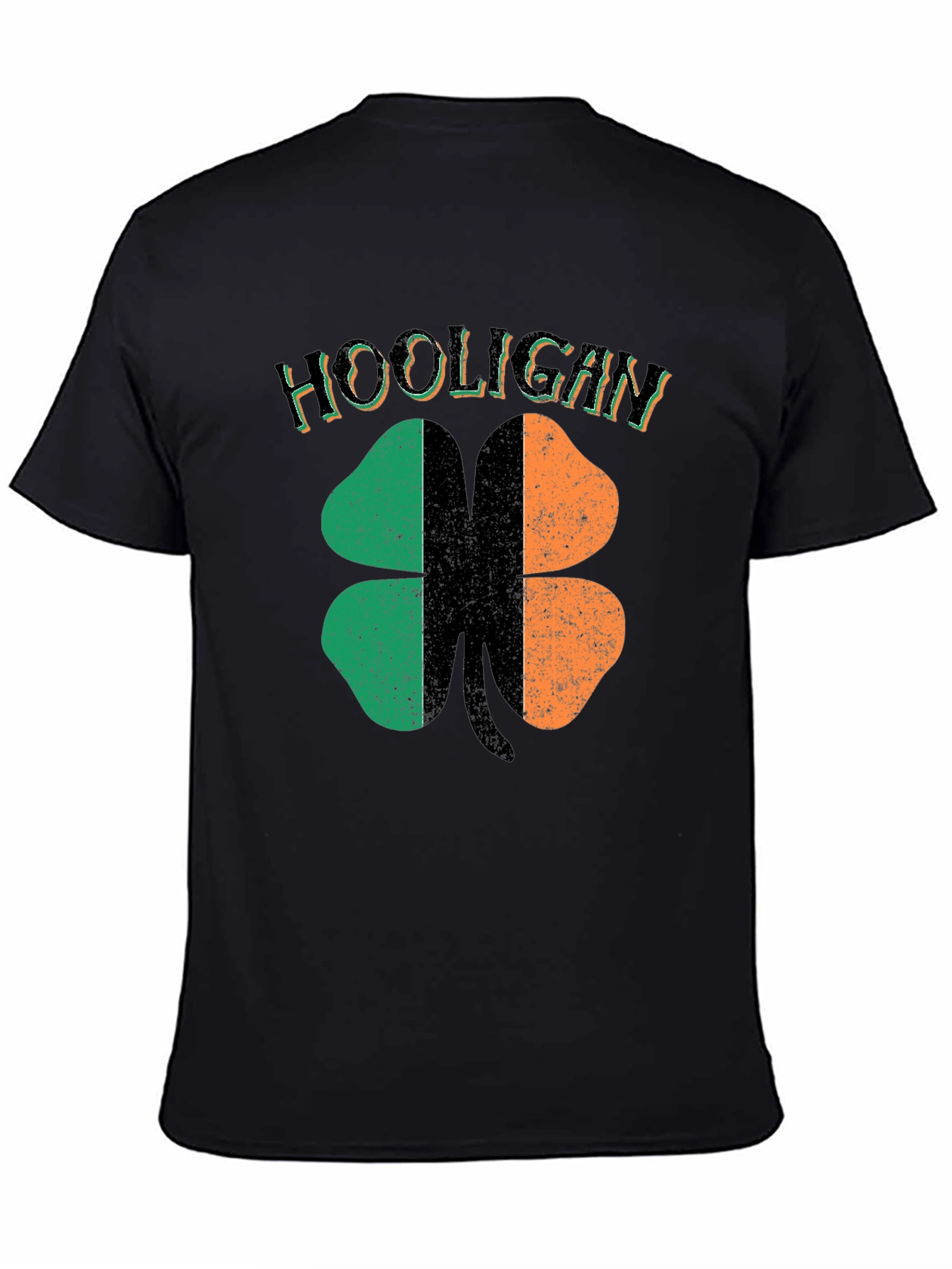 Hooligan Irish Flag Shamrock St. Patricks Day T-Shirt