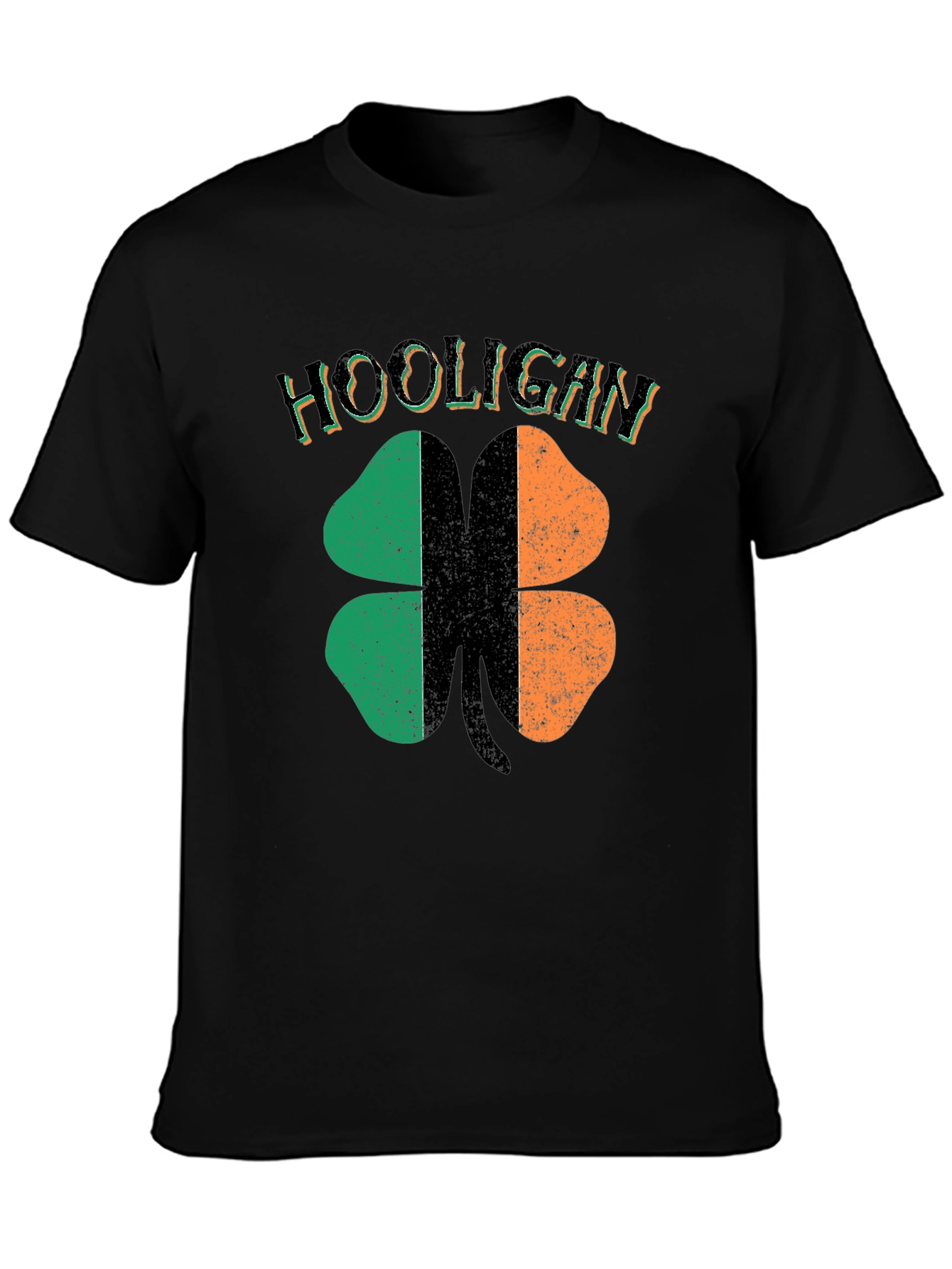 Hooligan Irish Flag Shamrock St. Patricks Day T-Shirt