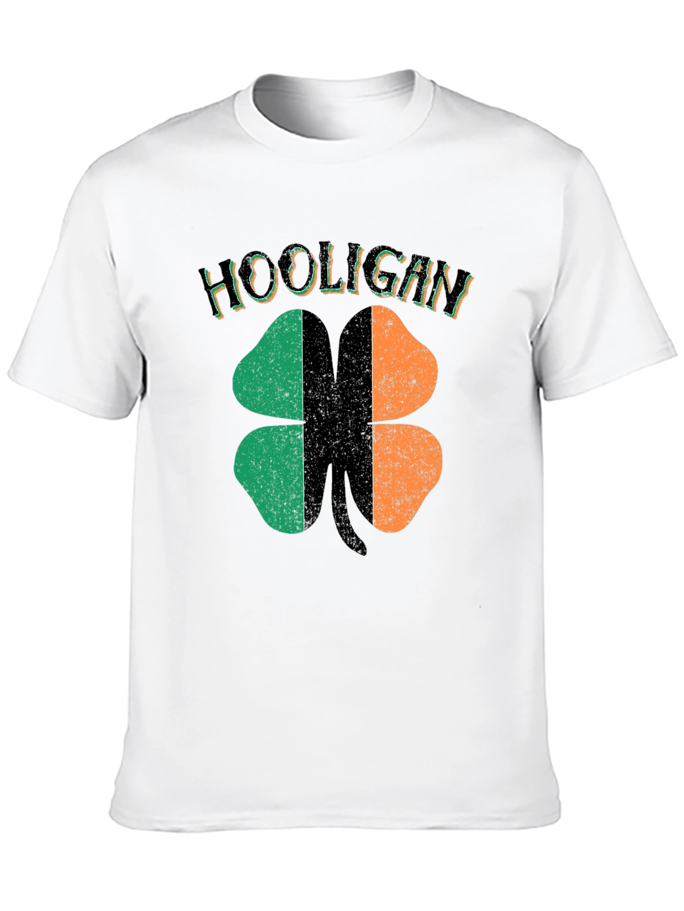 Hooligan Irish Flag Shamrock St. Patricks Day T-Shirt