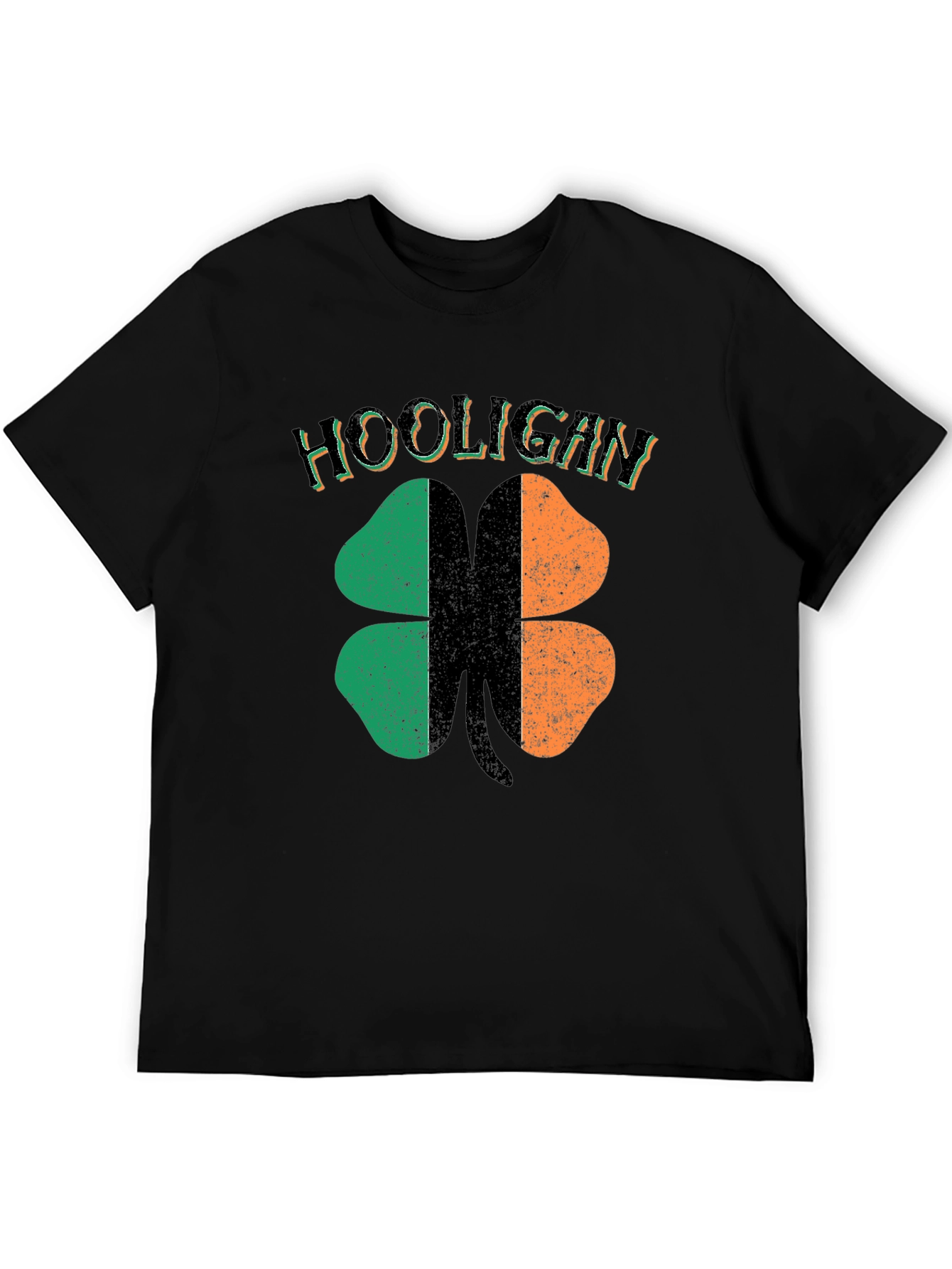 Hooligan Irish Flag Shamrock St. Patricks Day T-Shirt